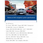Ηχοσύστημα Αυτοκινήτου 2DIN – Volkswagen/Skoda/Seat – 8”